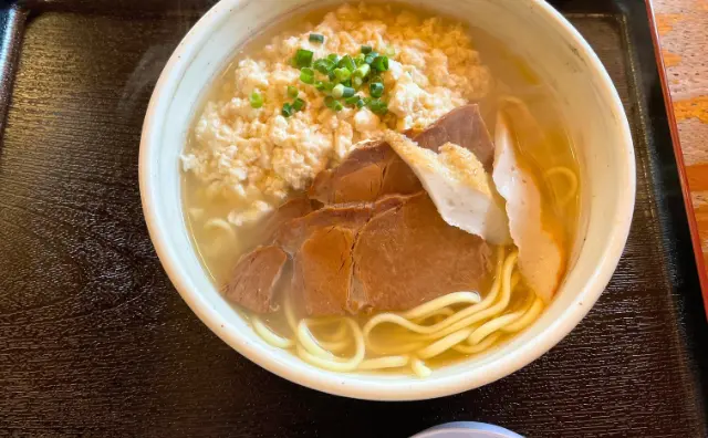 春おばぁ食堂のまごゆし豆腐そば