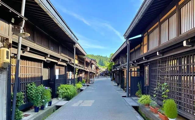 飛騨高山の古い町並み